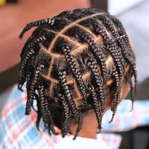 fake braids for men